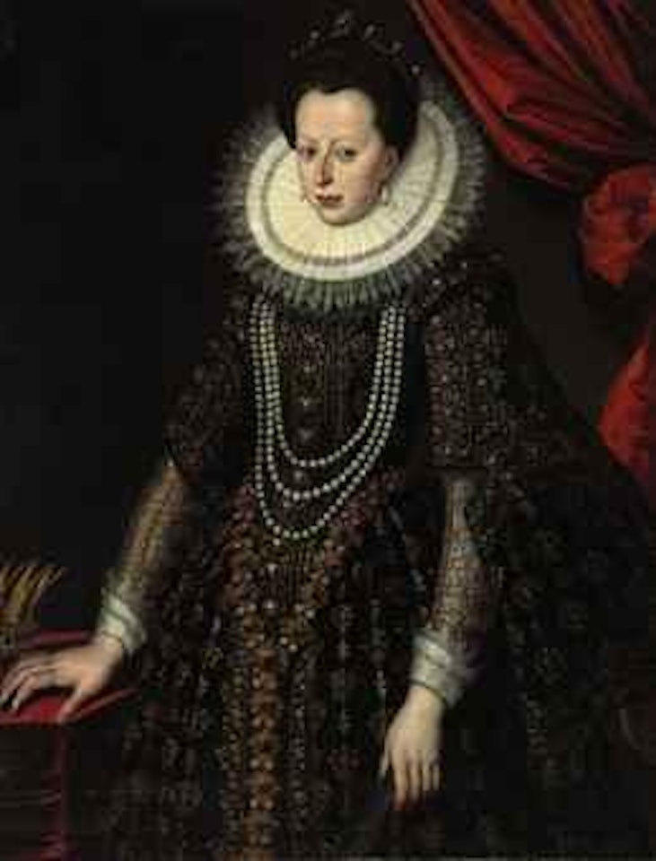 Portrait of Christine of Lorraine, Grand Duchess of Tuscany, three-quarter-length by Florentine School