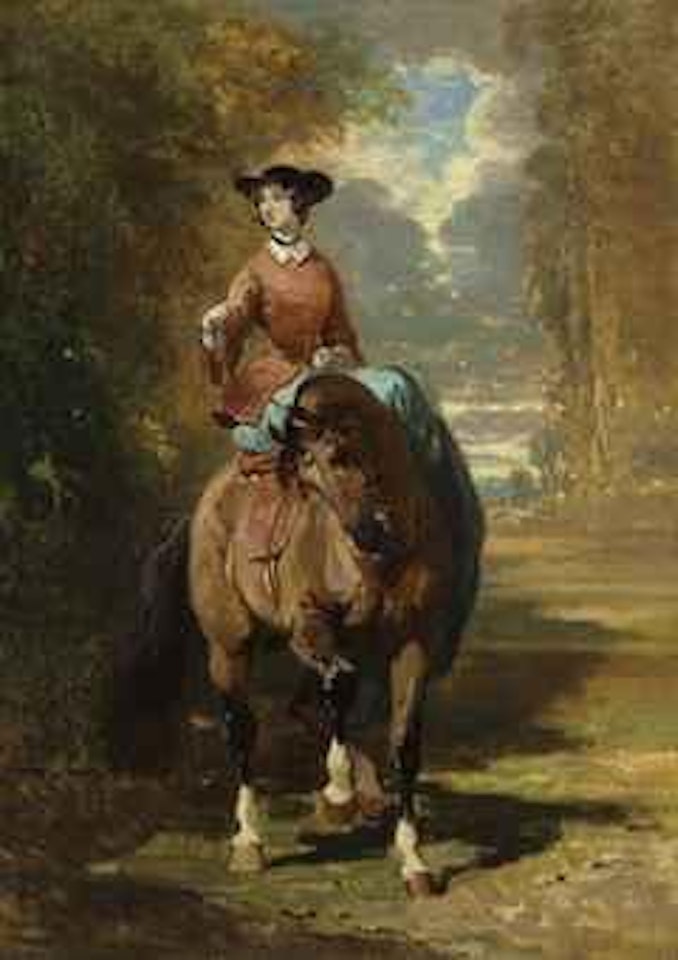 La Amazone by Alfred de Dreux