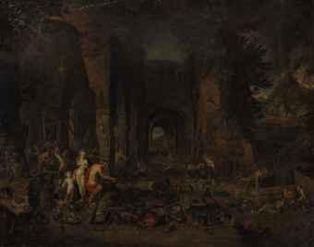 An Allegory of Fire by Hendrik van Balen by Jan Brueghel the Younger