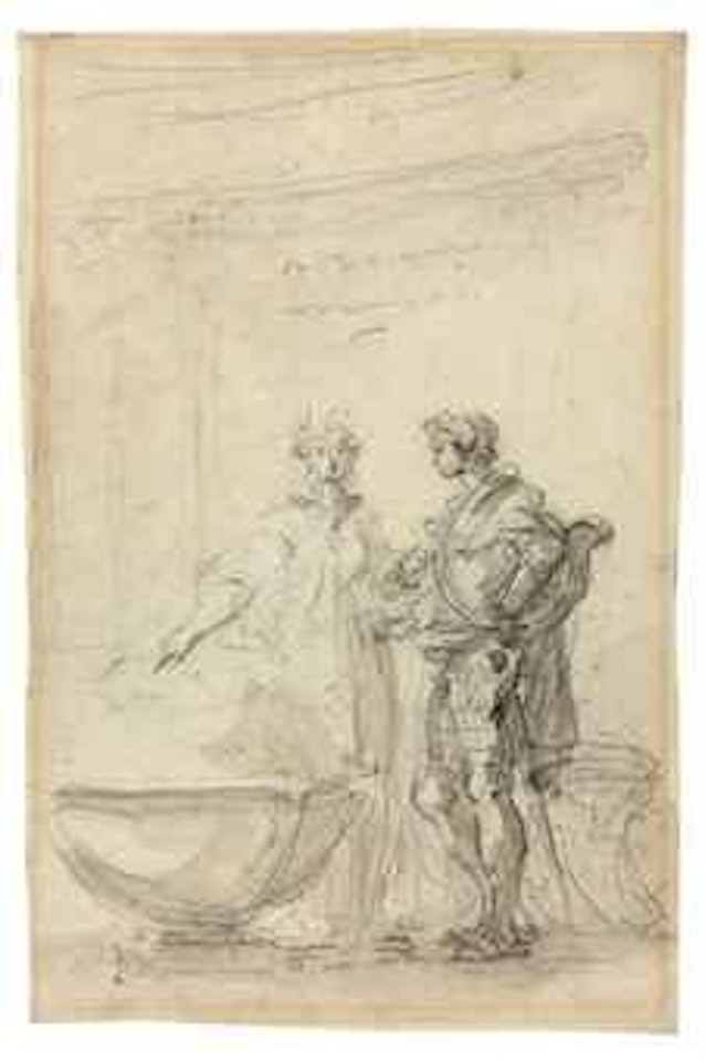 Logistilla instructs Astolfo by Jean-Honoré Fragonard