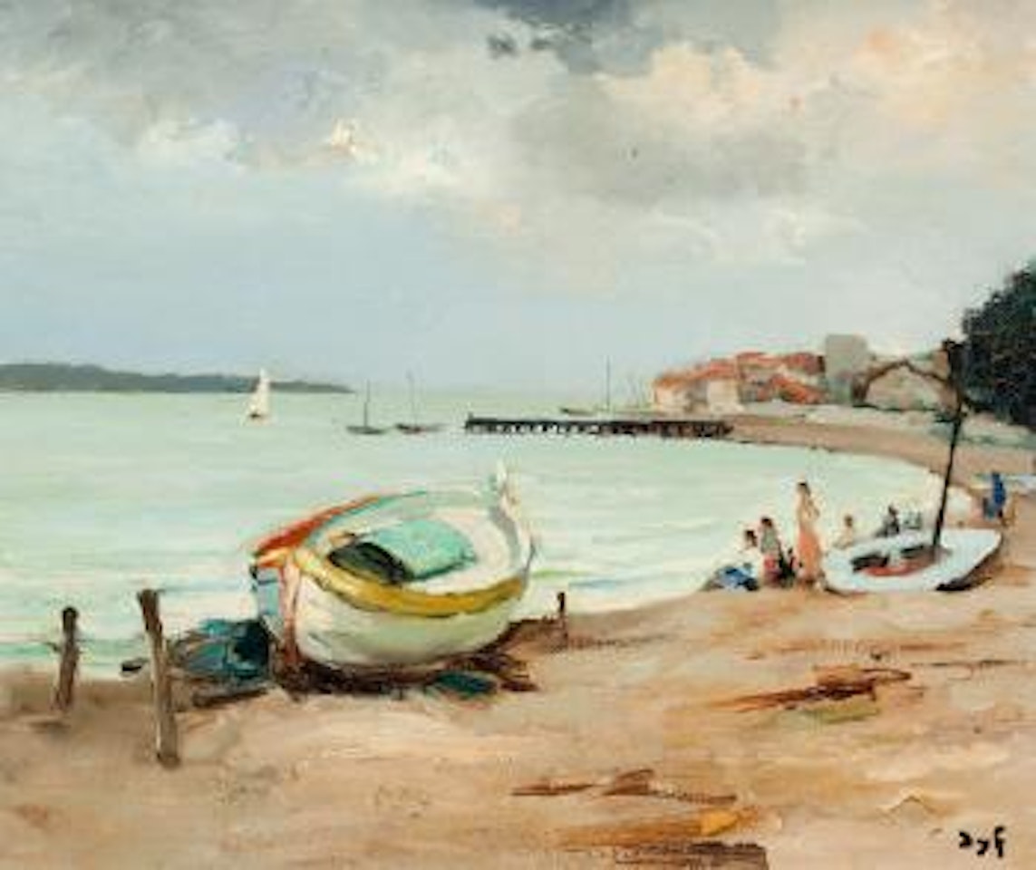 Mediterranean coast by Marcel Dyf