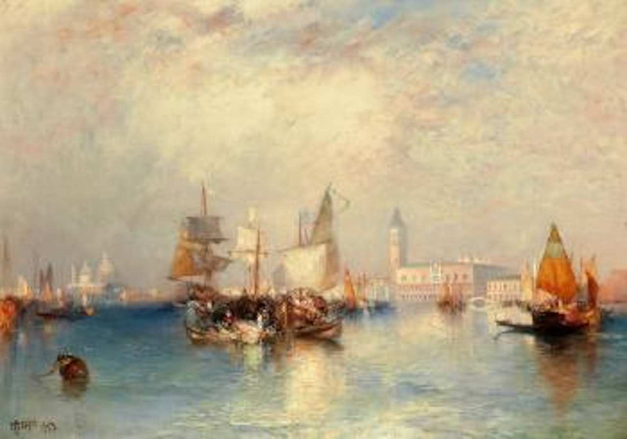 Venice, Grand Canal by Thomas Moran