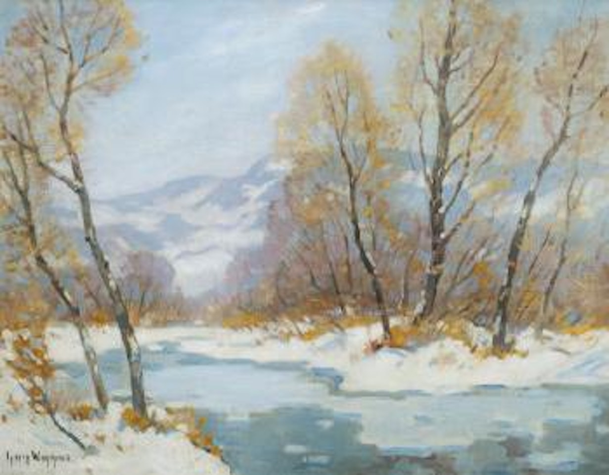 January thaw in New England by Guy Carleton Wiggins