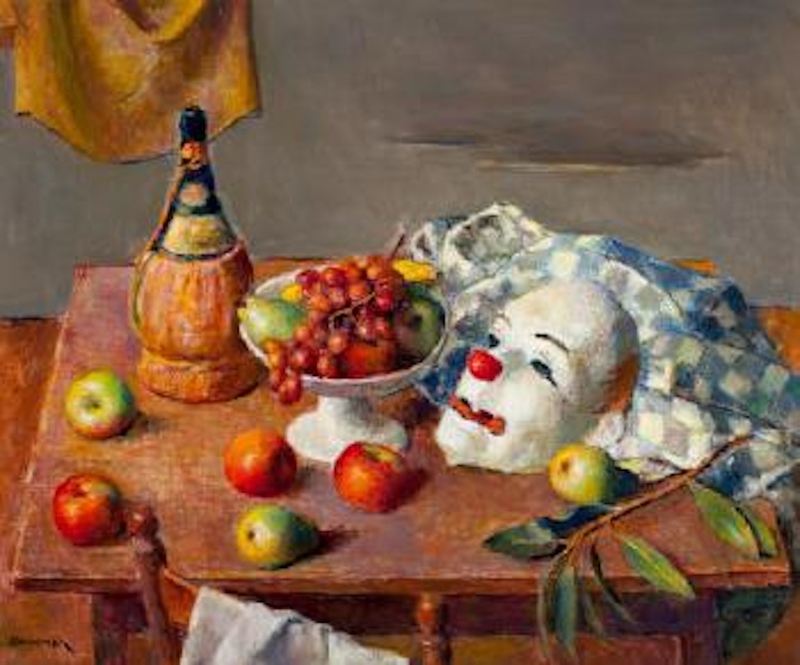 Arrangement # 7, the mask by Robert Brackman