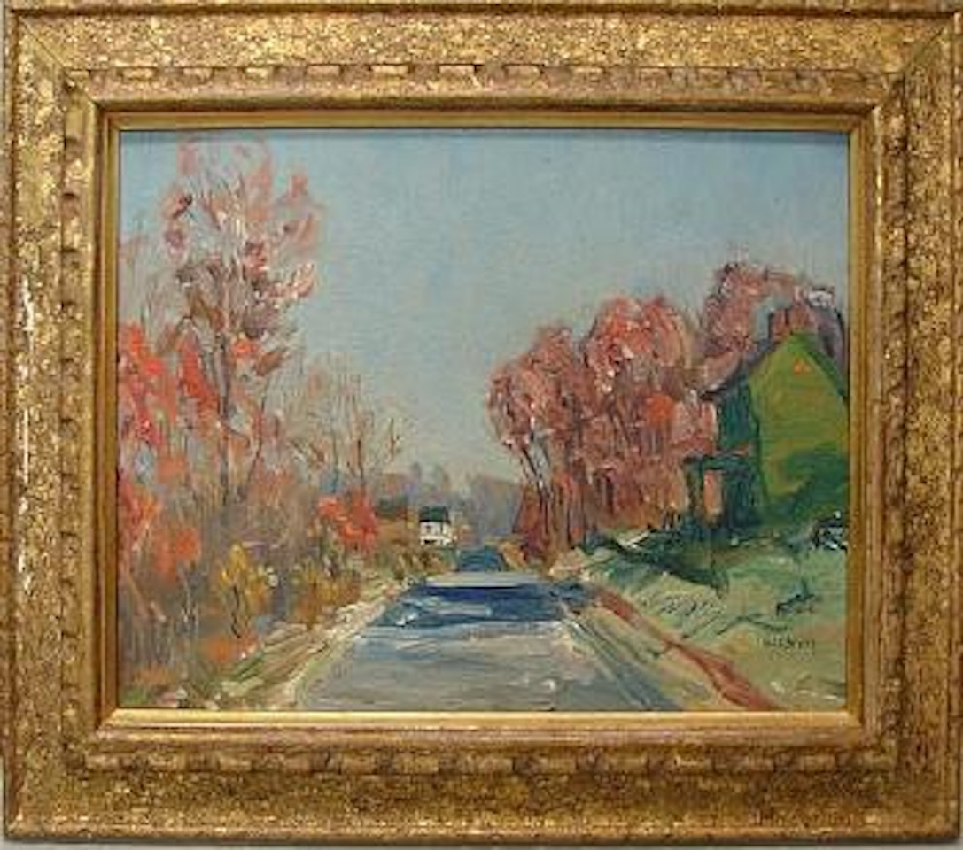 Autumn view by Walter Emerson Baum