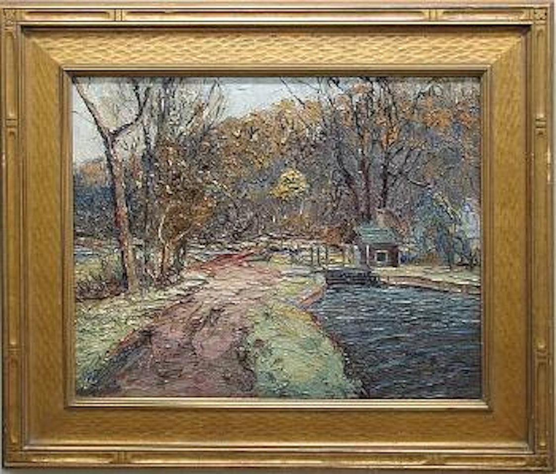 Lock at Point Pleasant by Walter Emerson Baum
