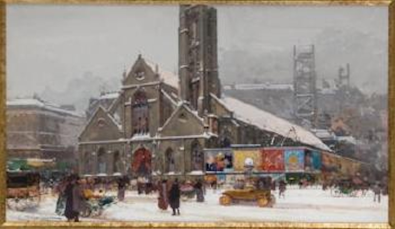 Saint Nicolas des Champs by Eugene Galien-Laloue