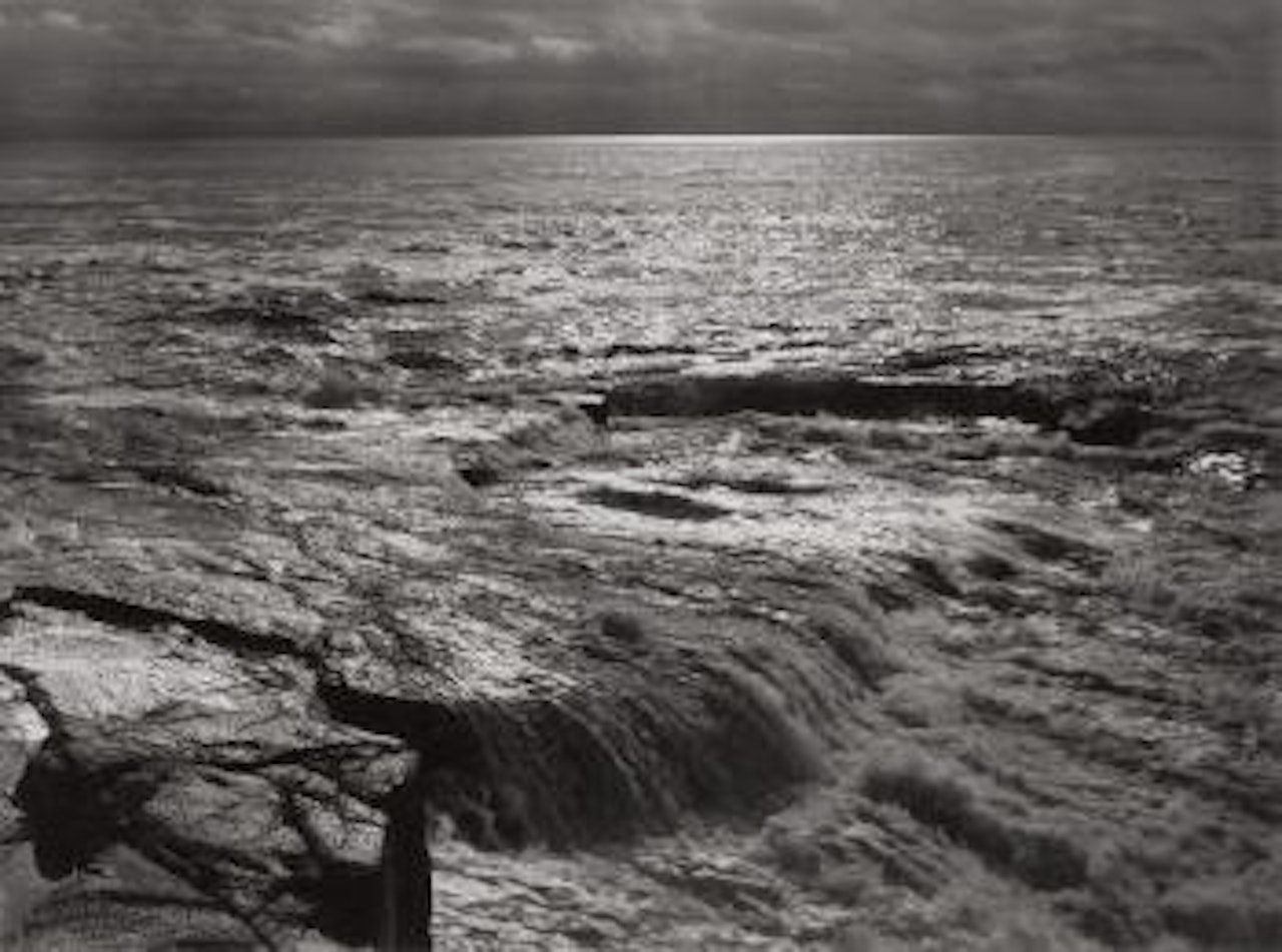 the Atlantic, Schoodic Point, Acadia National Park, Maine by Ansel Adams
