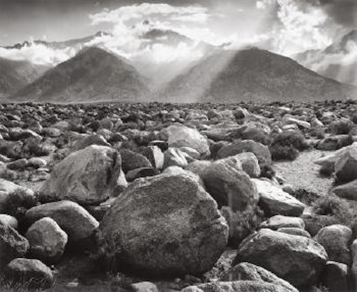 Mount Williamson, Sierra Nevada from Manzanar by Ansel Adams