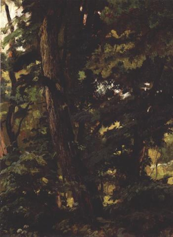 Waldstück by Christian Friedrich Gille