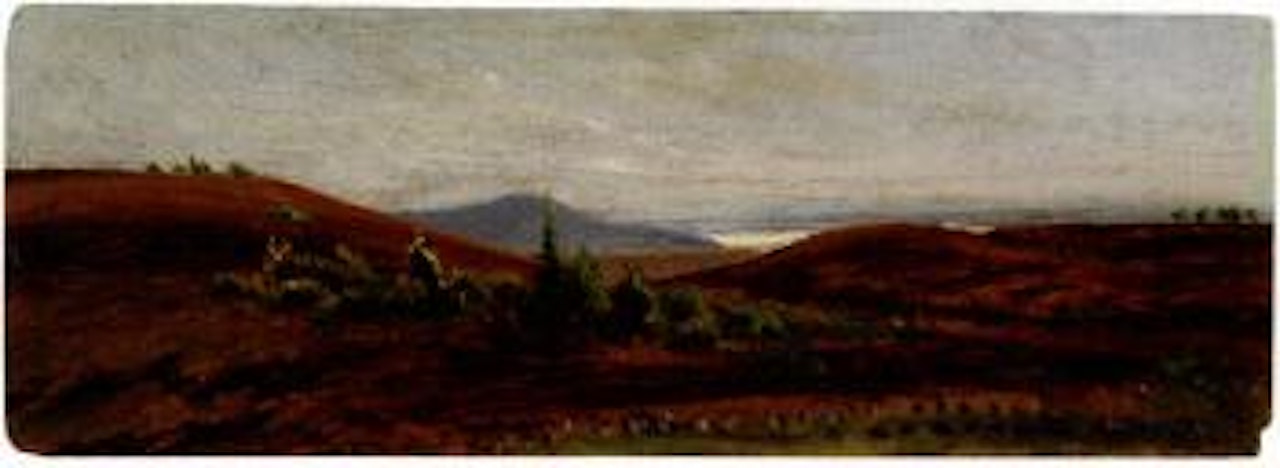 Hügellandschaft by Christian Friedrich Gille