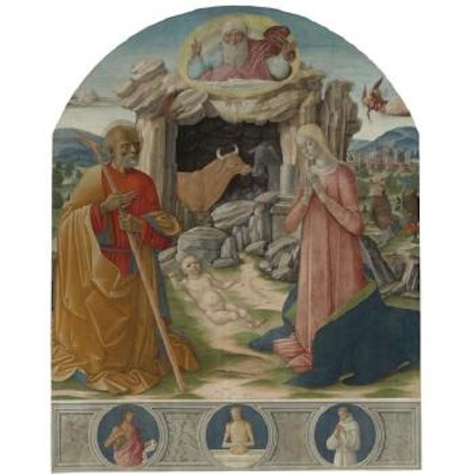 The Nativity by Benvenuto di Giovanni by Girolamo Guasta