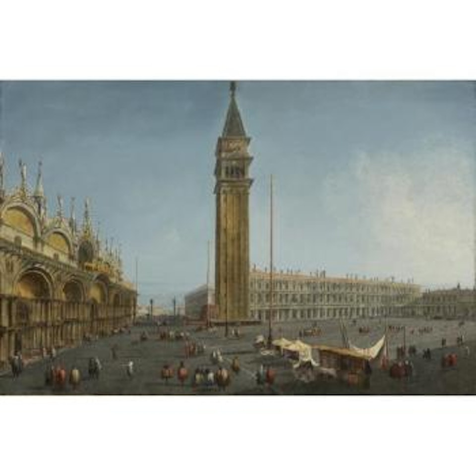 The Piazza San Marco, Venice, From The Torre Dell'orologio by Michele Marieschi
