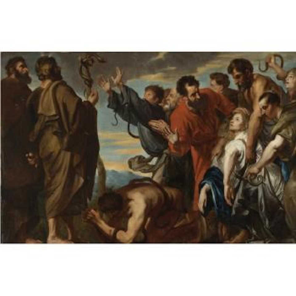 Moses And The Brazen Serpent by Anthony van Dyck