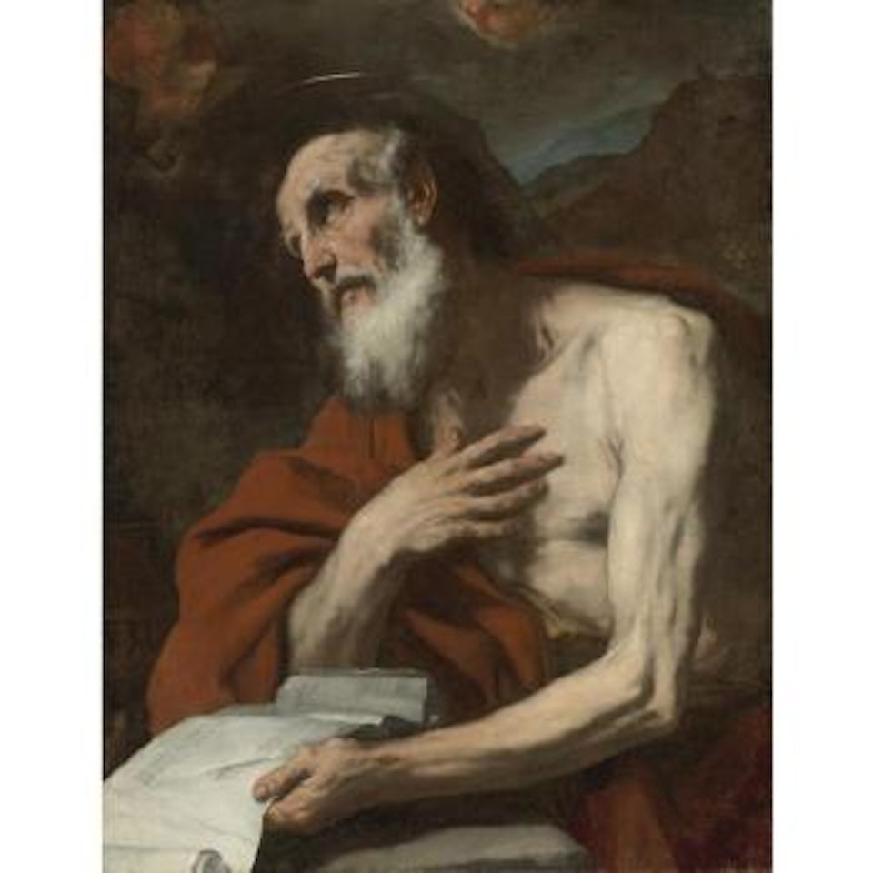 St. Jerome by Circle of Luca Giordano