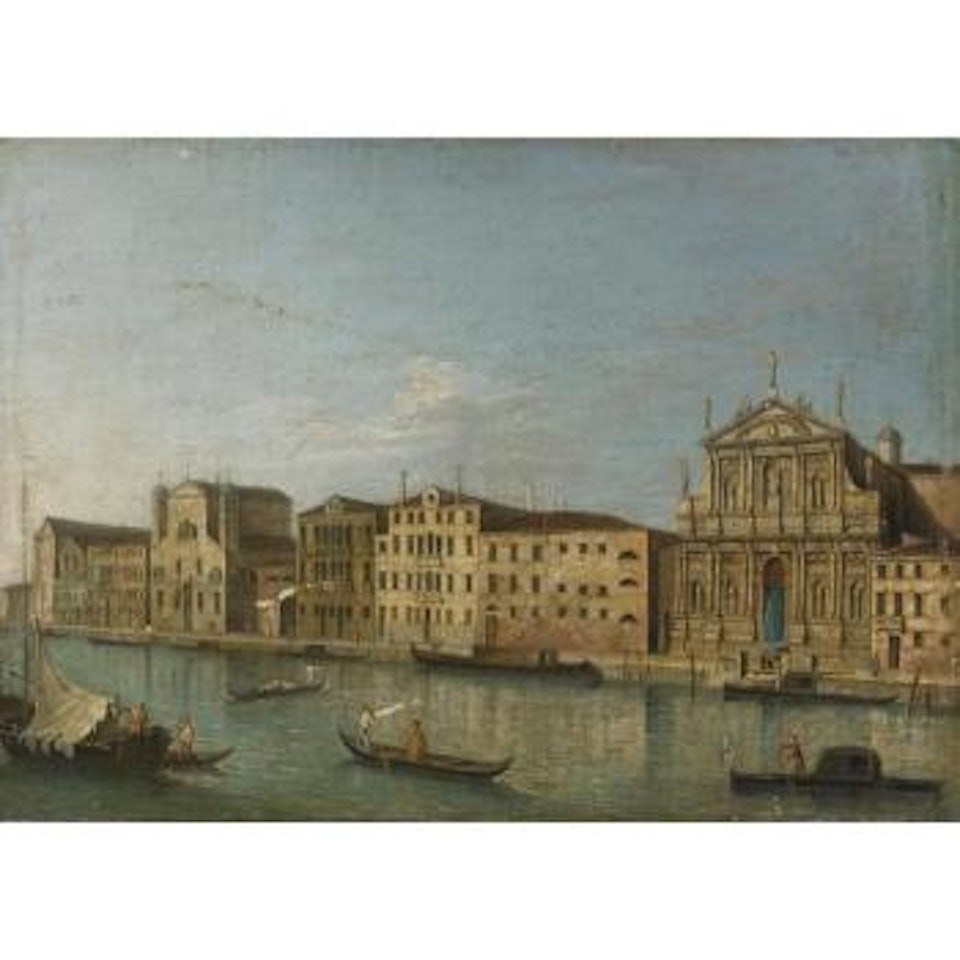 Views Of The Grand Canal, Venice by Apollonio Domenichini