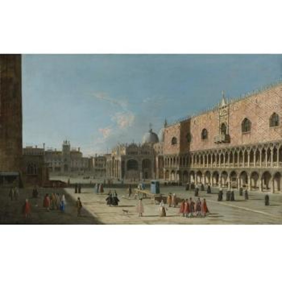 Venice, The Piazza San Marco From The Piazzetta by Canaletto