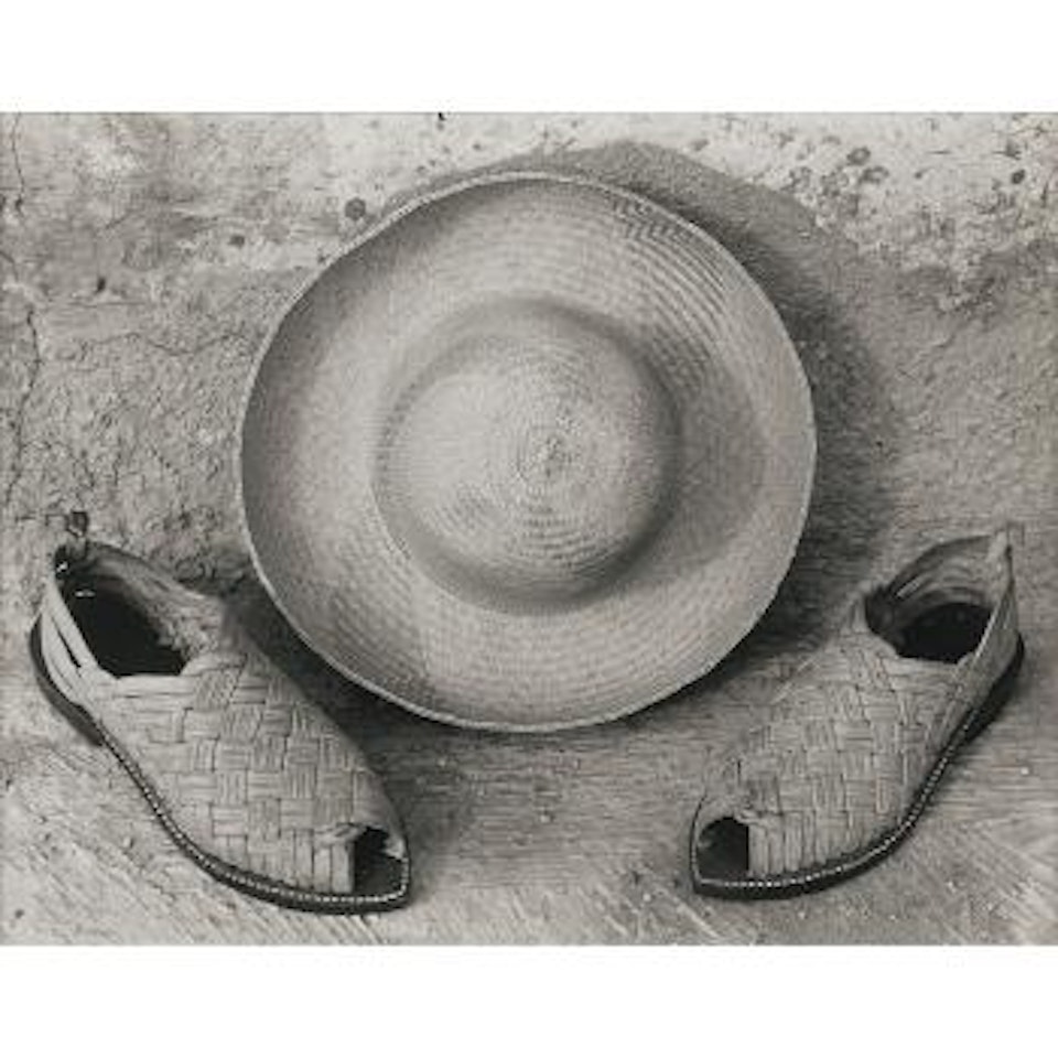 Hat And Shoes by Edward Weston