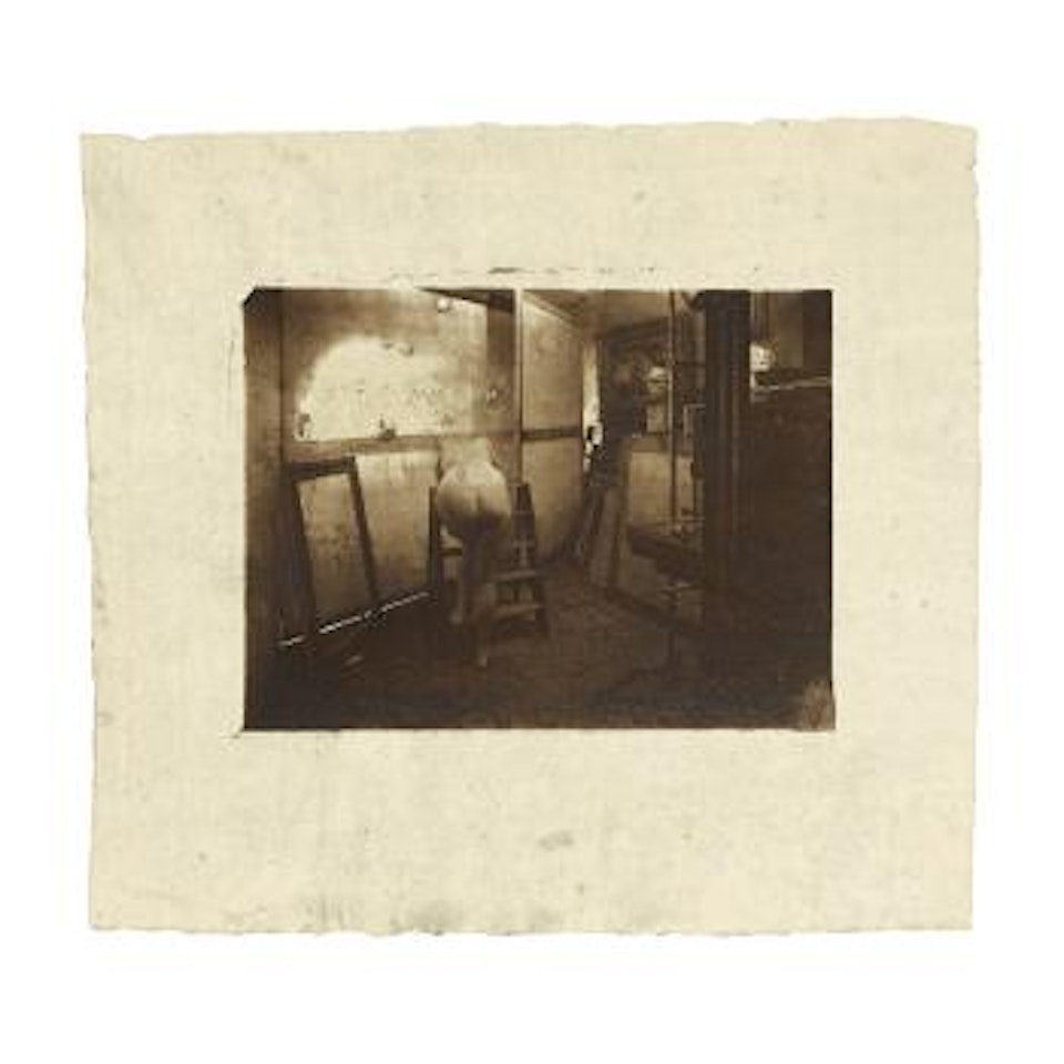 Dans L'atelier, Étude de nu by Josef Sudek