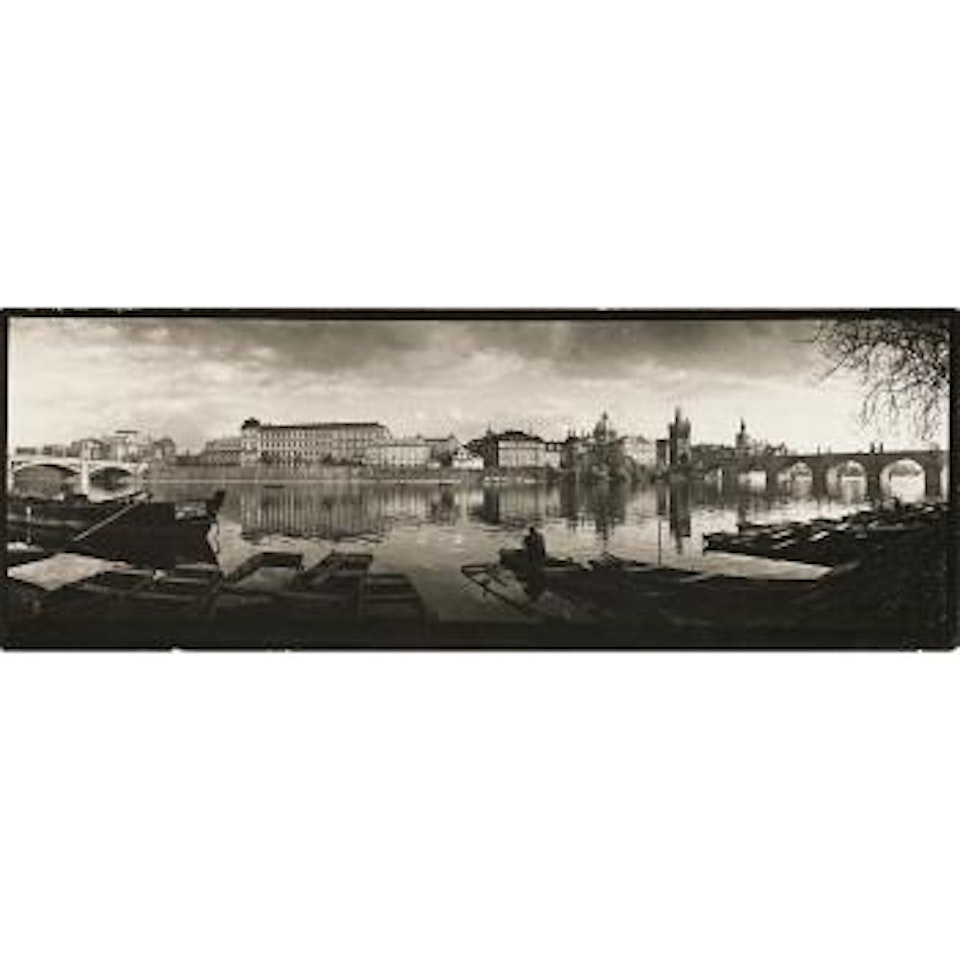 Le Quai Aleš, Panorama de Prague by Josef Sudek