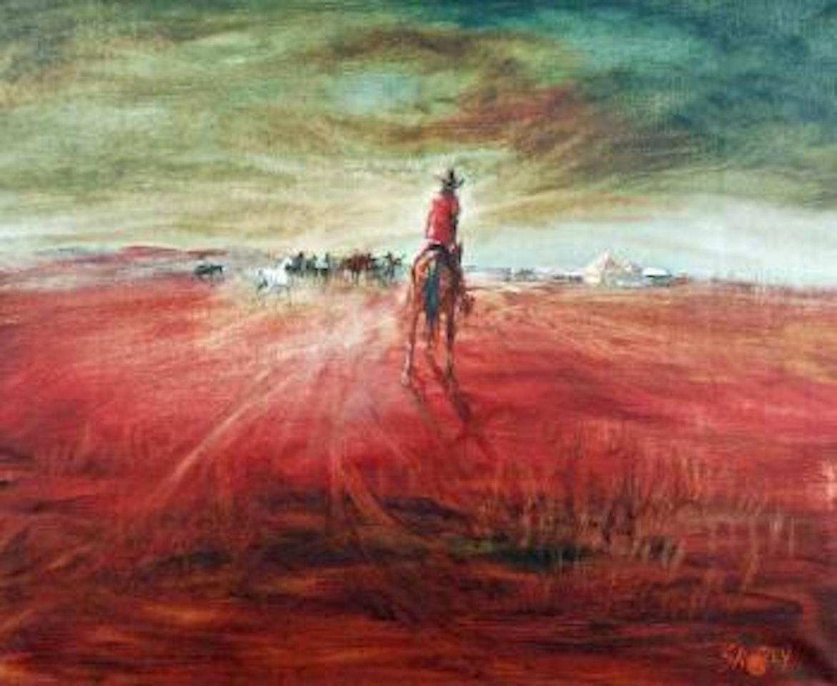 From the Territory into Queensland by Hugh Sawrey