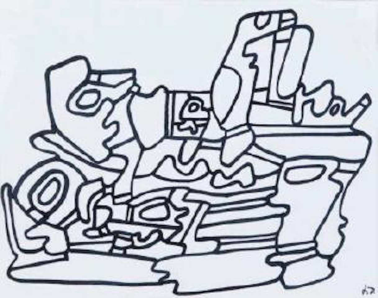 Conglomerat P32 by Jean Dubuffet