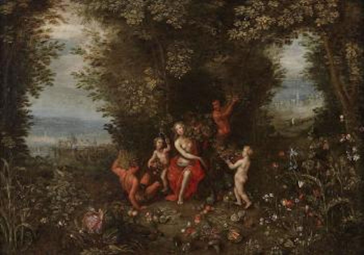 Allegory of summer by Jan Van Kessel The Elder