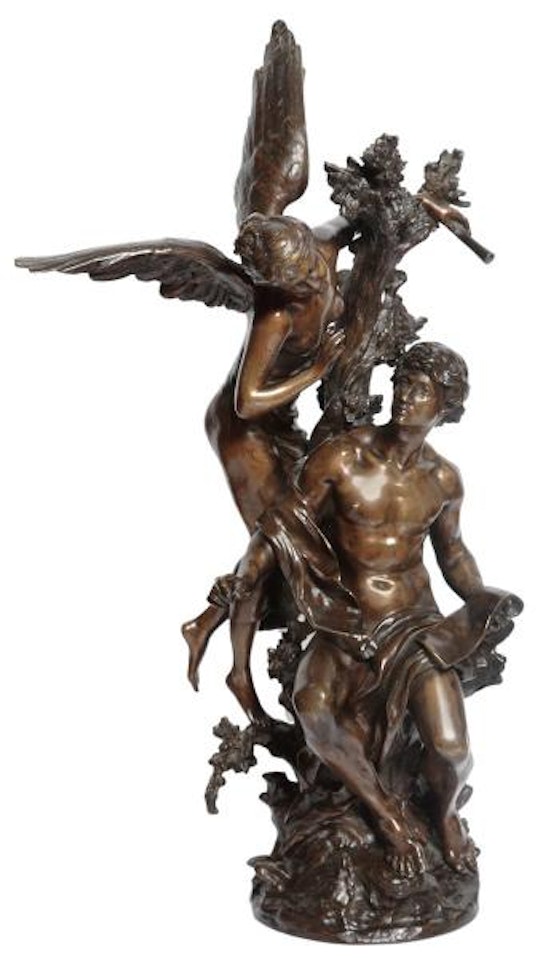 La Renommée récompense le travail by Mathurin Moreau