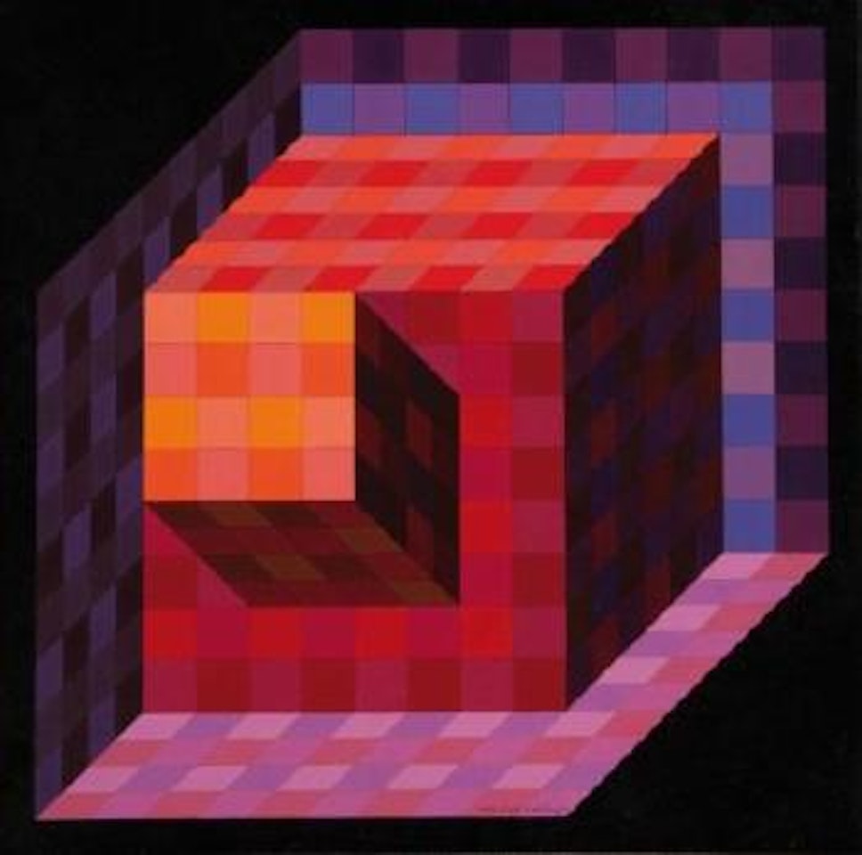 Composition by Victor Vasarely