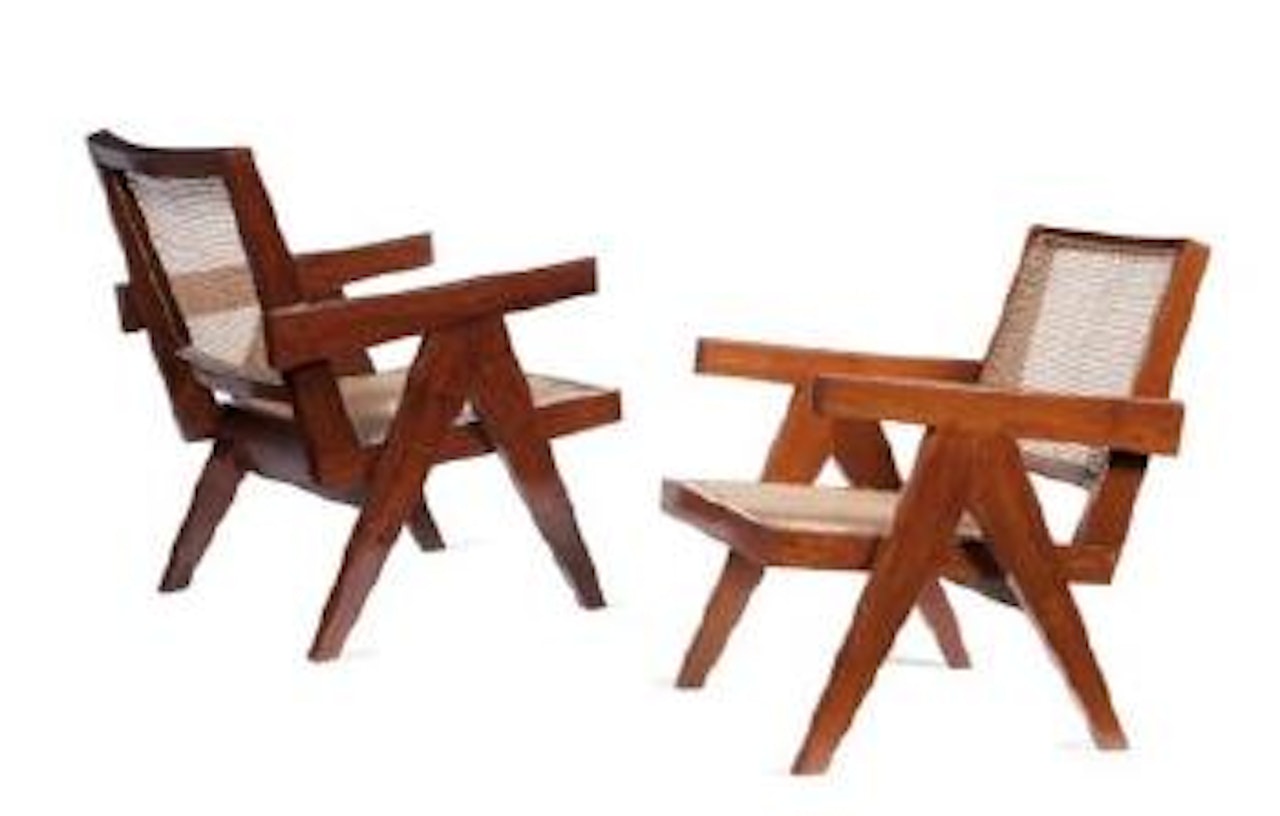 Fauteuils, dits Easy armchair by Pierre Jeanneret