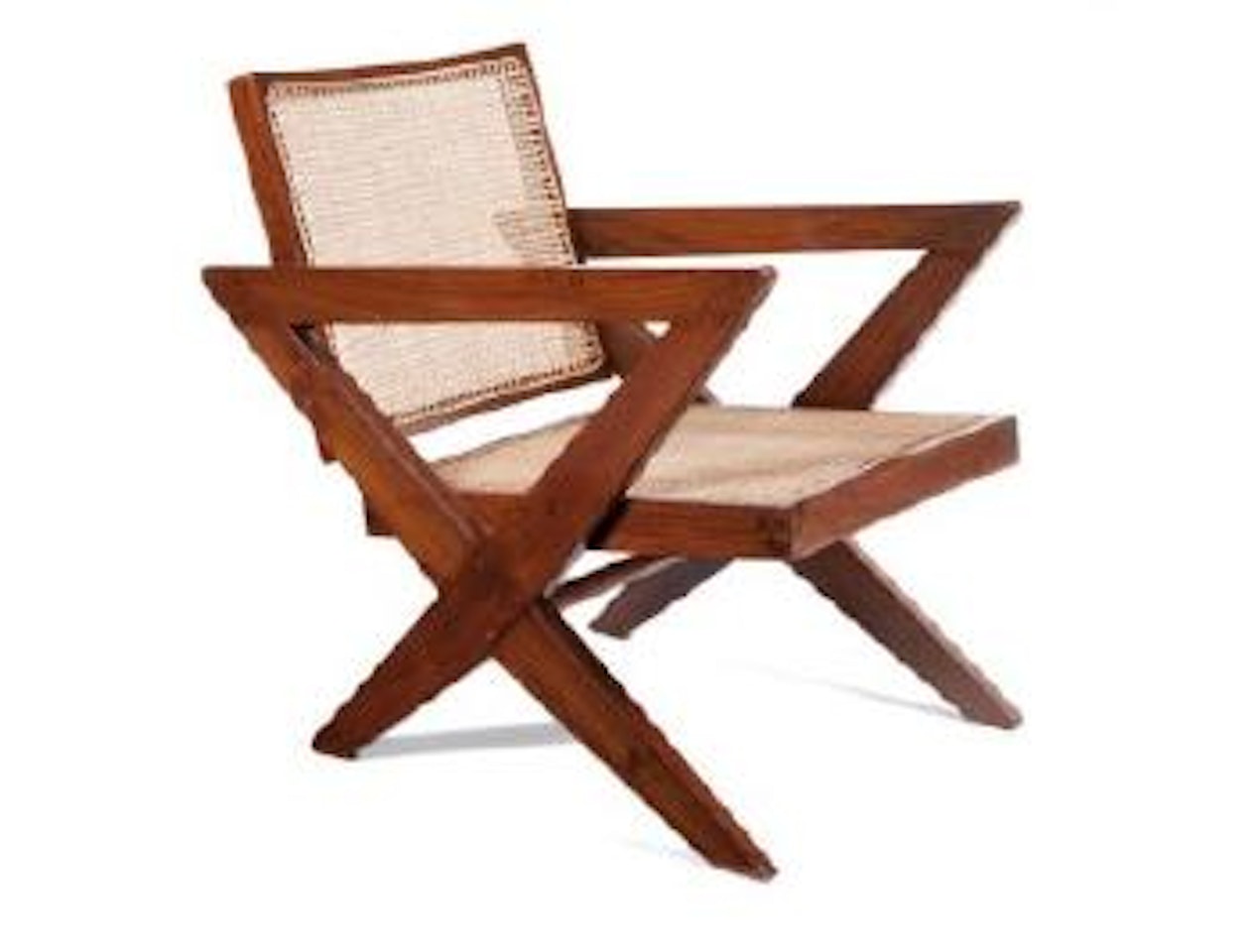 Fauteuil, dit Cross Easy chair by Pierre Jeanneret