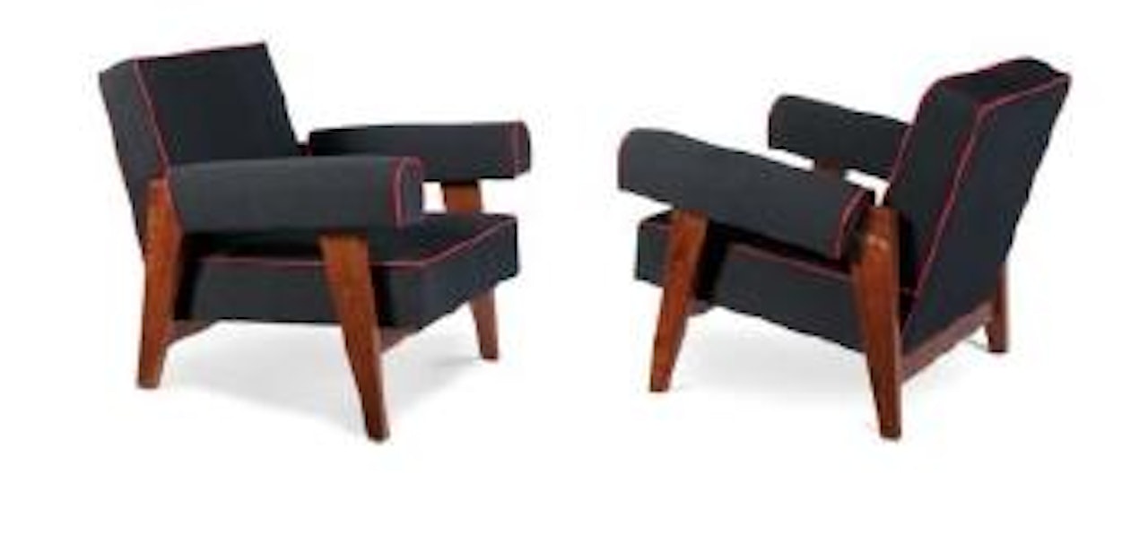 Chauffeuses by Le Corbusier by Pierre Jeanneret