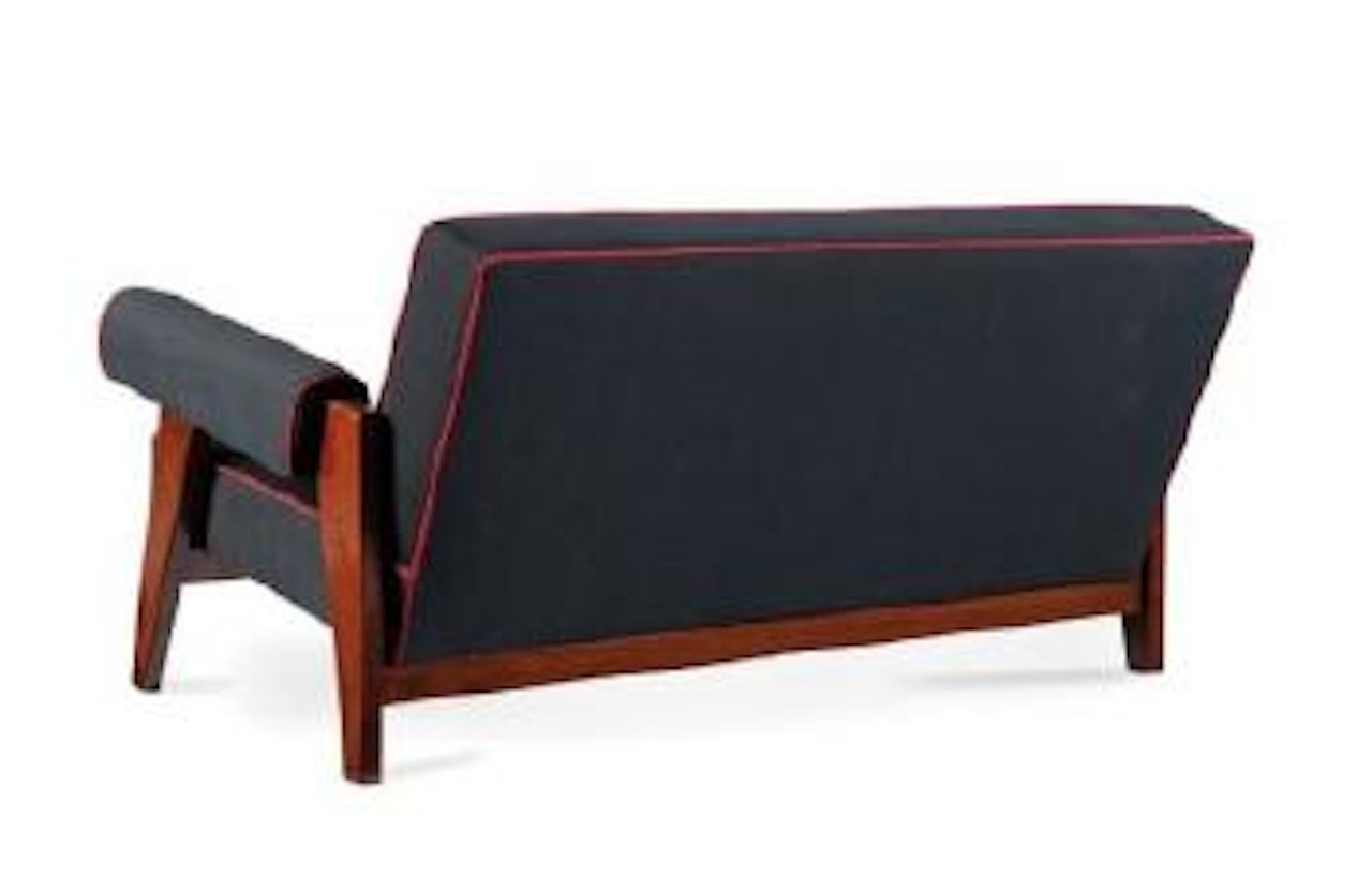 Canapé deux places by Le Corbusier by Pierre Jeanneret