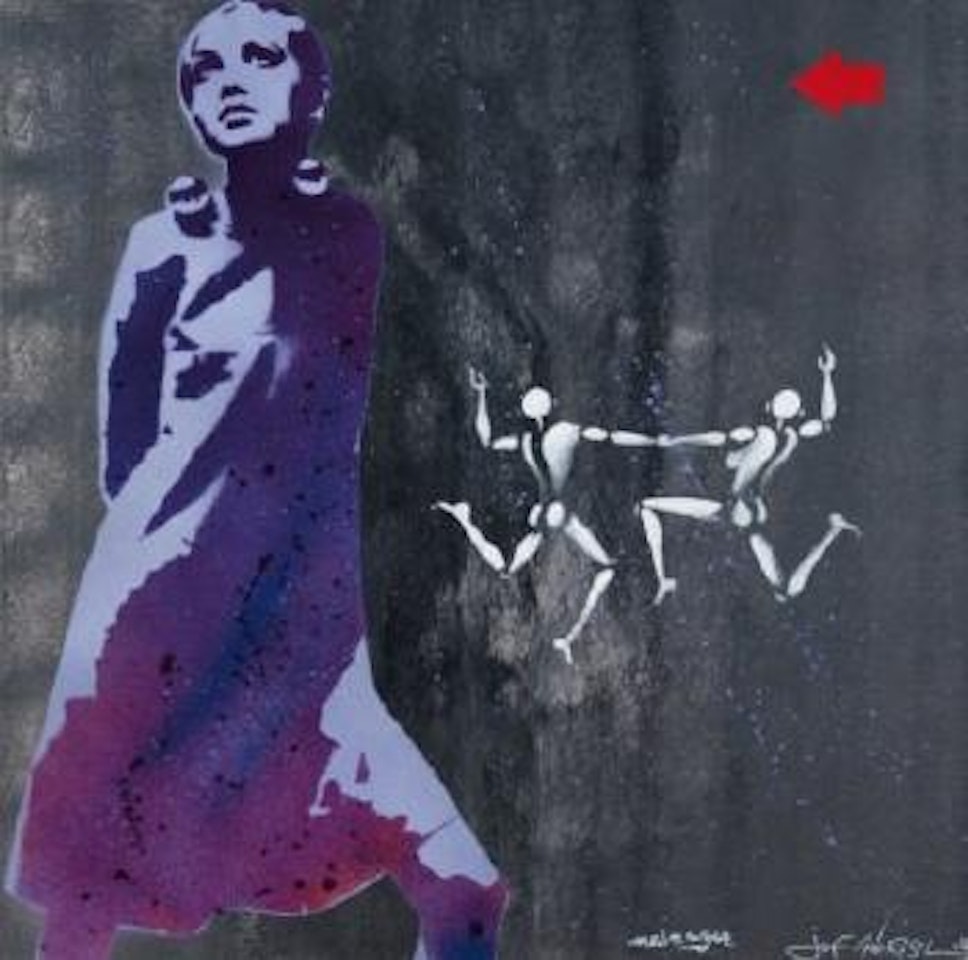 Sans titre by Jef Aerosol by Jérôme Mesnager