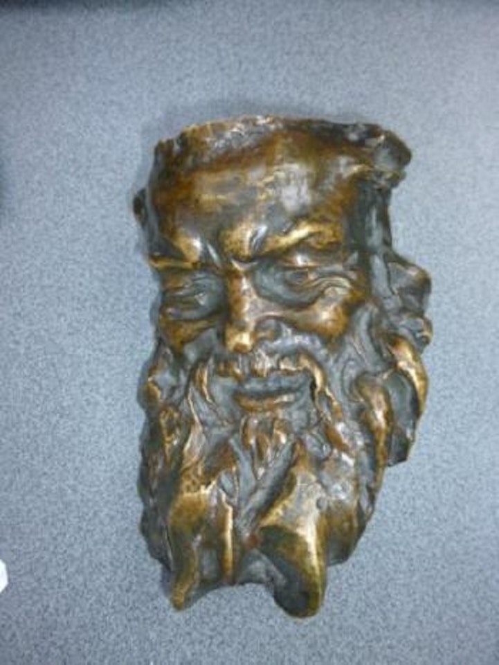 Tête de Silène by Aime Jules Dalou