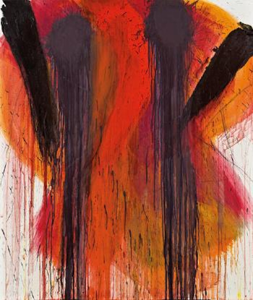 o.T. (Hand- und Fingermalerei) by Arnulf Rainer