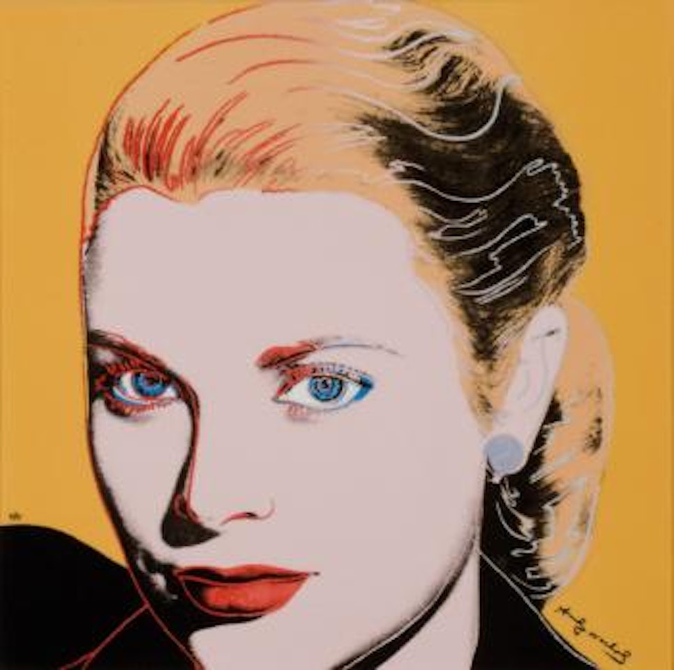 Grace Kelly by Andy Warhol