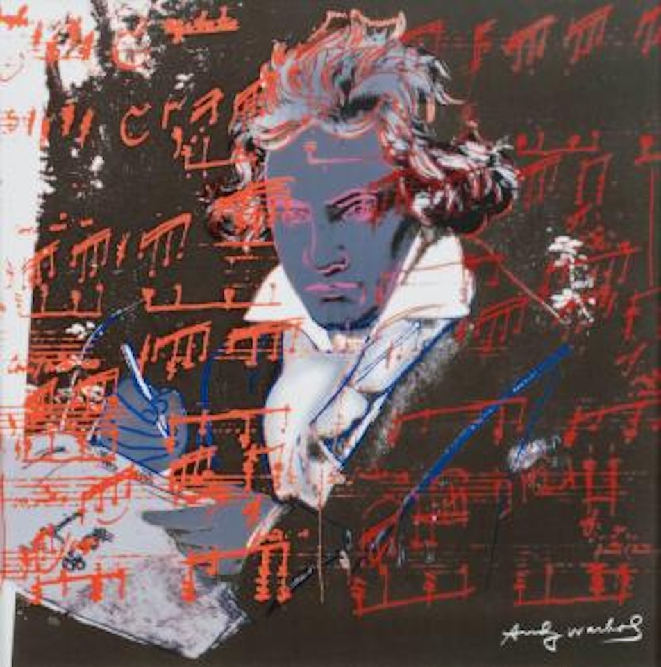 Ludwig van Beethoven by Andy Warhol