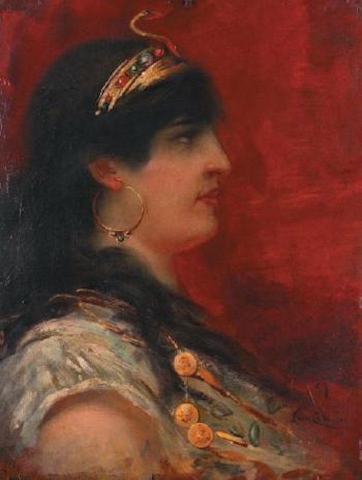 Femme au diadème by Leon Comerre