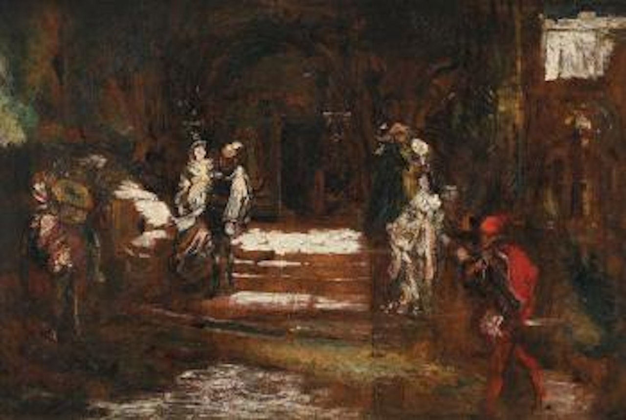 Faust by Adolphe Monticelli