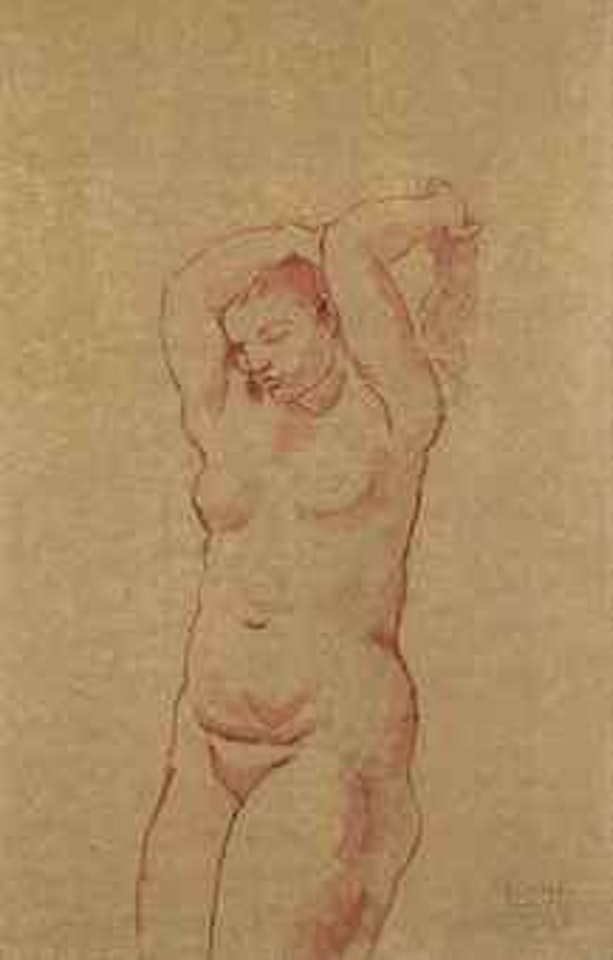 Femme nue se coiffant by Pablo Picasso