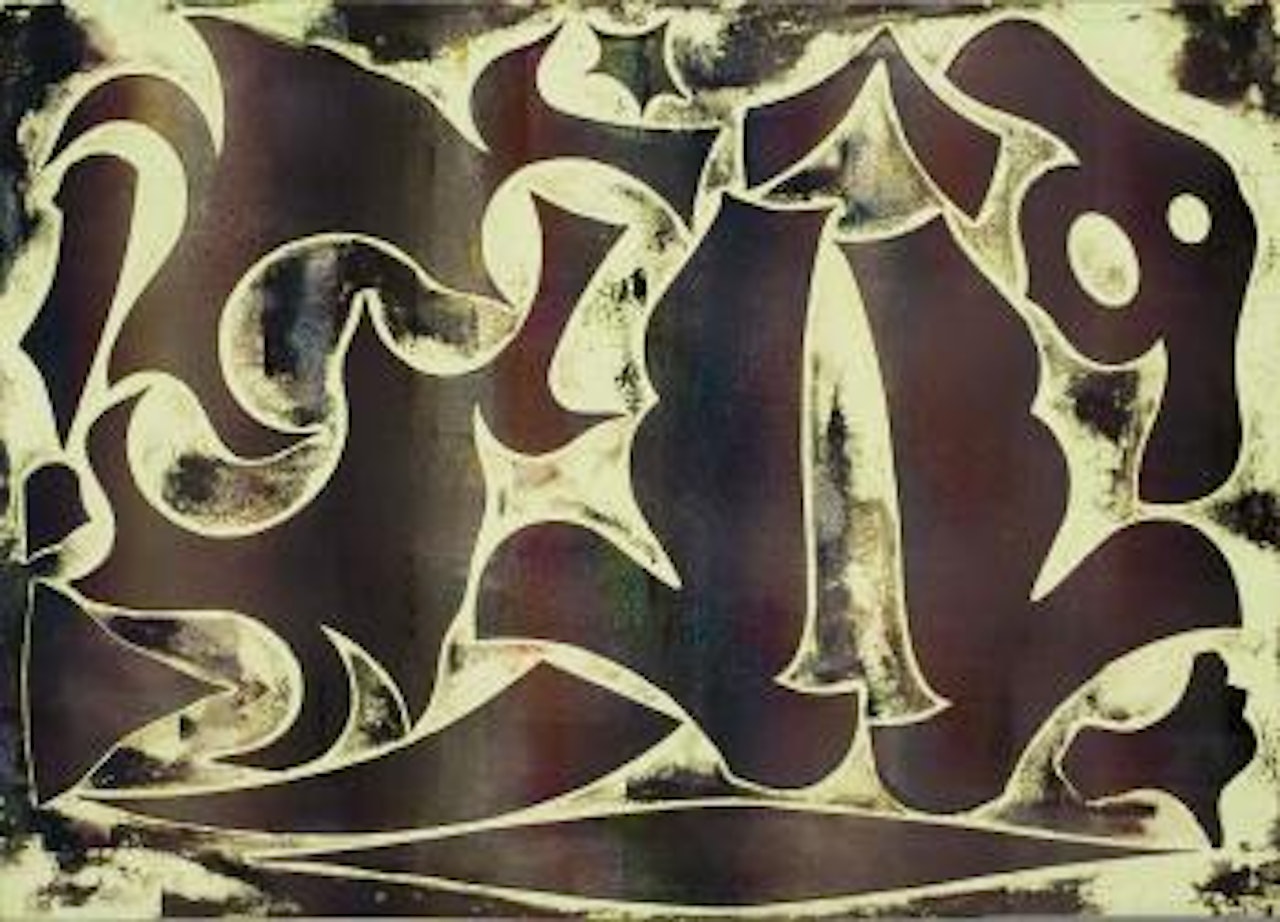 Anthology (Verde) by Philip Taaffe