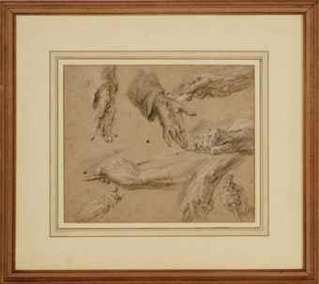 Study of Hands by Claude Joseph Vernet