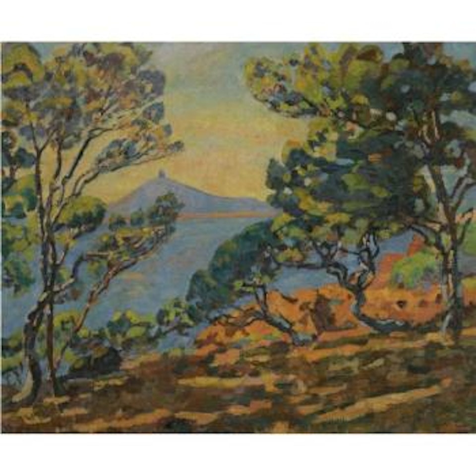 La Baie D'Agay Et Le Sémaphore by Armand Guillaumin