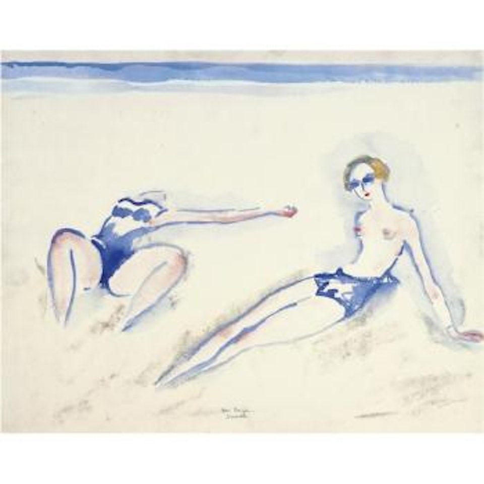 Les Baigneuses À Deauville by Kees van Dongen