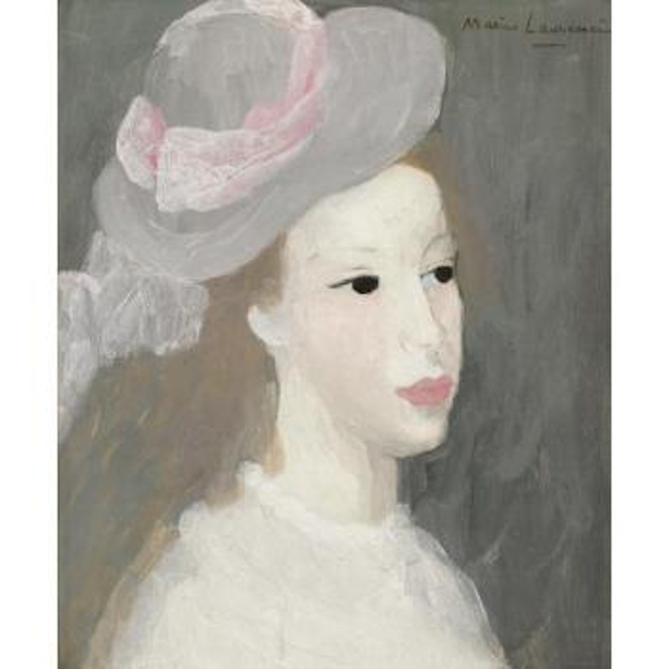 Jeune Femme Au Chapeau by Marie Laurencin