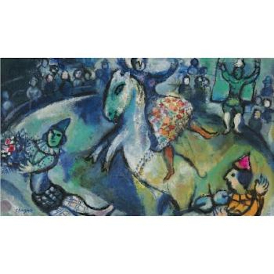 Scène De Cirque by Marc Chagall