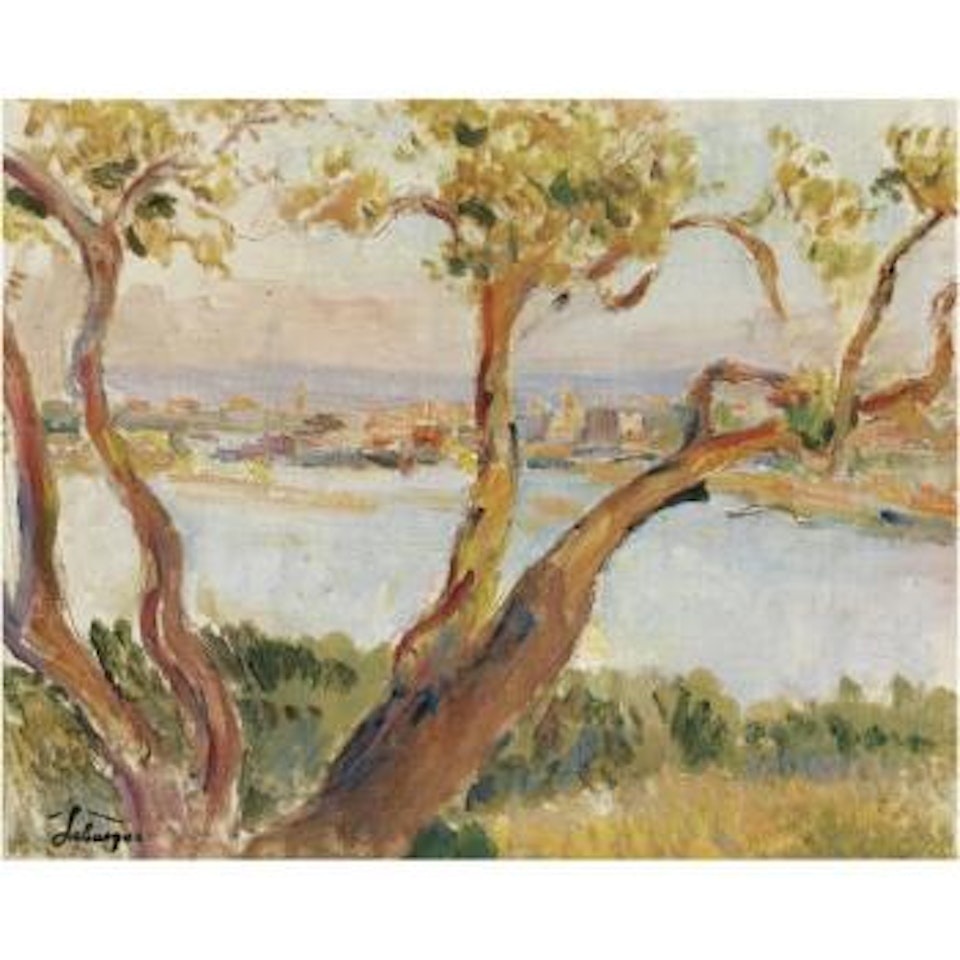 Vue D'Antibes by Henri Lebasque