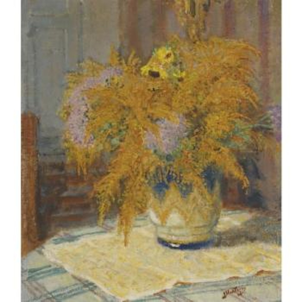 Bouquet De Fleurs by Pierre Eugène Montezin