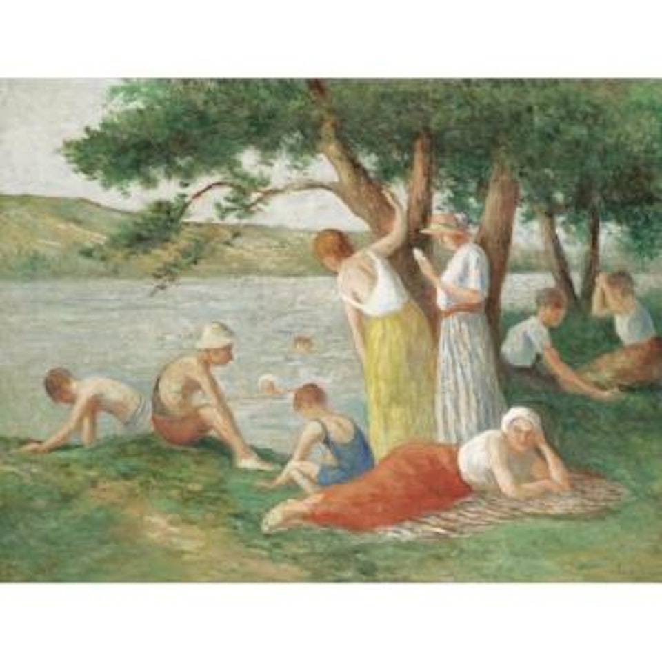 Rolleboise, La Baignade by Maximilien Luce